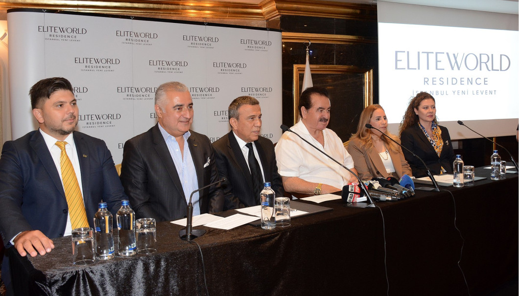 Elite World, Ekol Yapı ve Tatlıses Group, “Elite World Residence İstanbul Yeni Levent” için İmzaları Attı