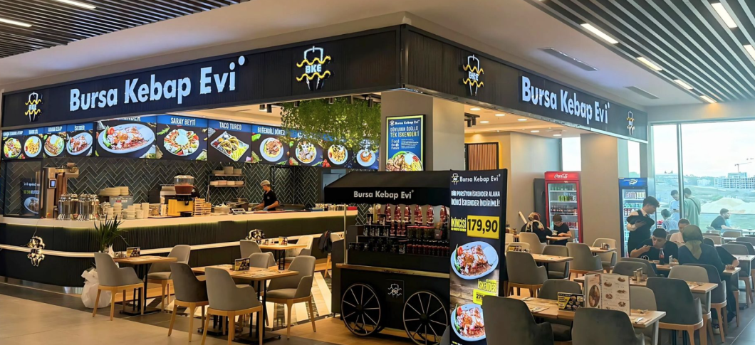 Pendik Marina ve V Metroway AVM’de Bursa Kebap Evi lezzetleri